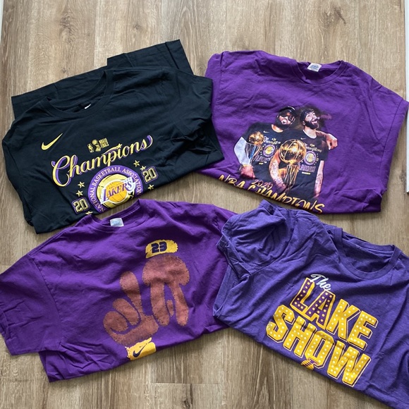 Fanatics Other - LAKERS….4 T-Shirts for $40….from the 2020 championship season 🏀